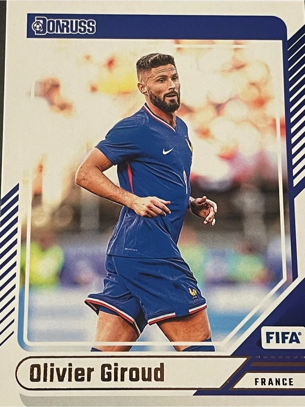 Olivier Giroud 2024-25 Panini Donruss FIFA Soccer #105 France Base Card